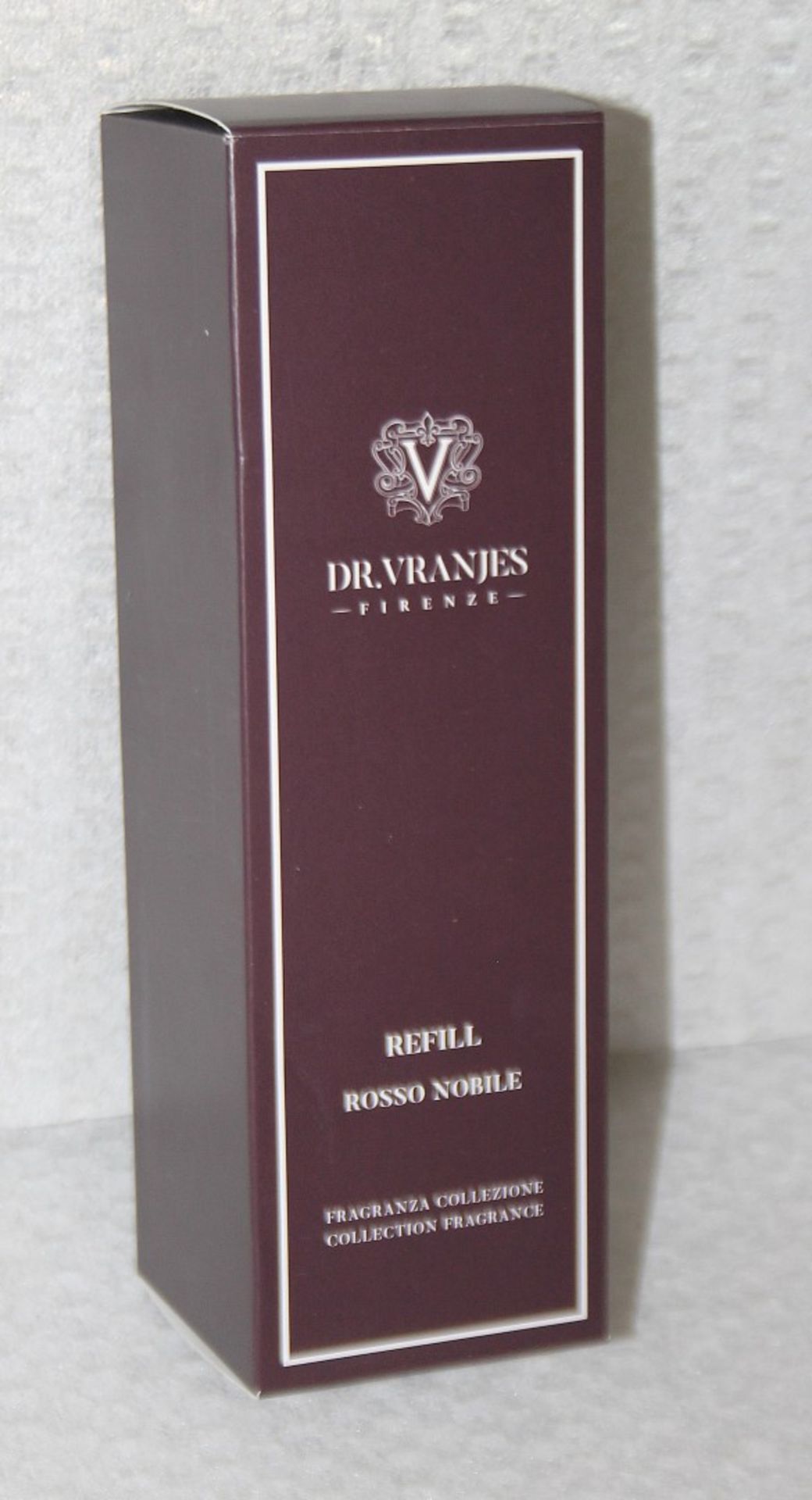 1 x DR. VRANJES FIRENZE 'Rosso Nobile' Fragrance Refill (500ml) - Original Price £71.95 - Boxed - Image 2 of 5