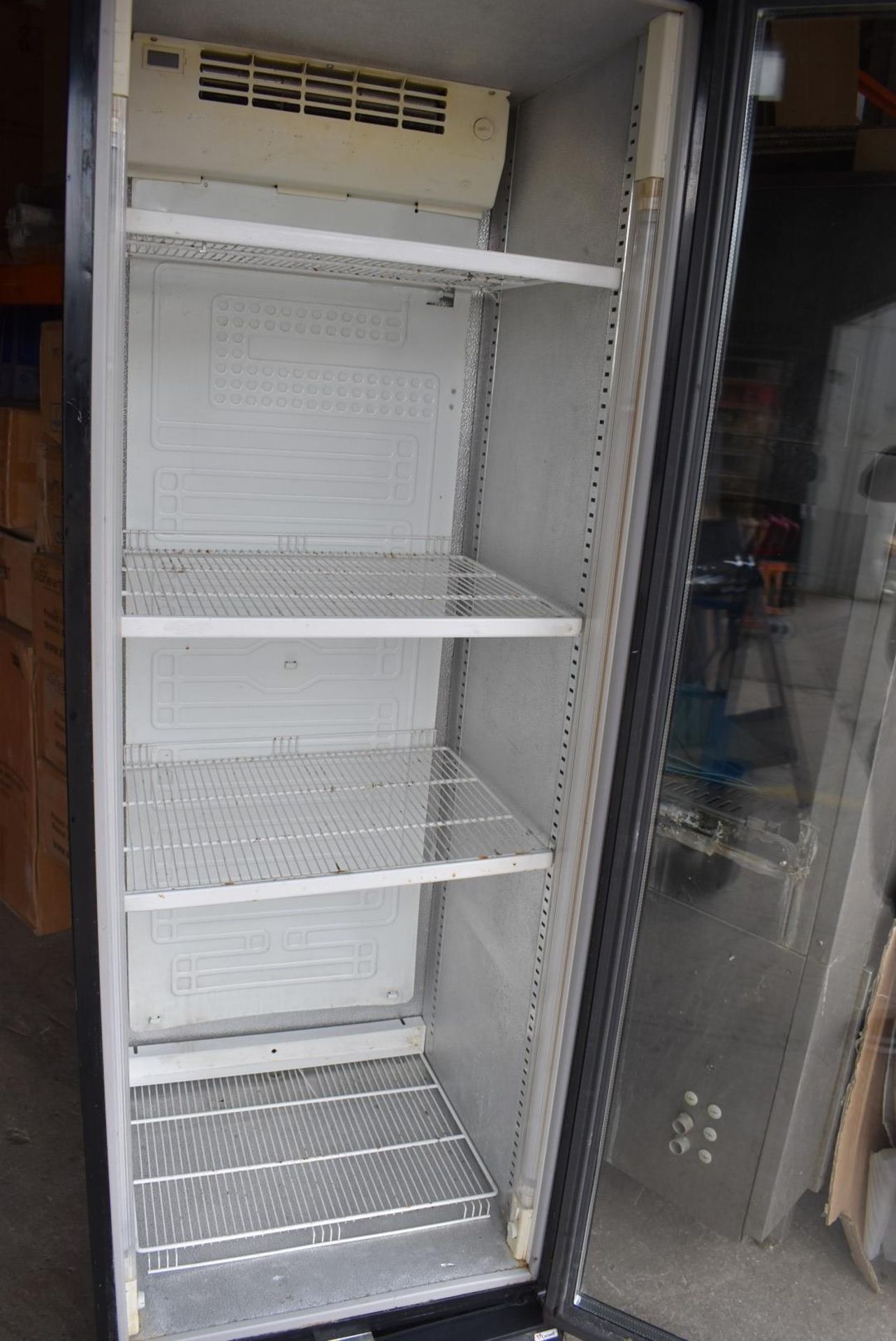1 x Caravell Upright Single Door Drinks Display Chiller - Recently Removed From a Restaurant - Image 3 of 6