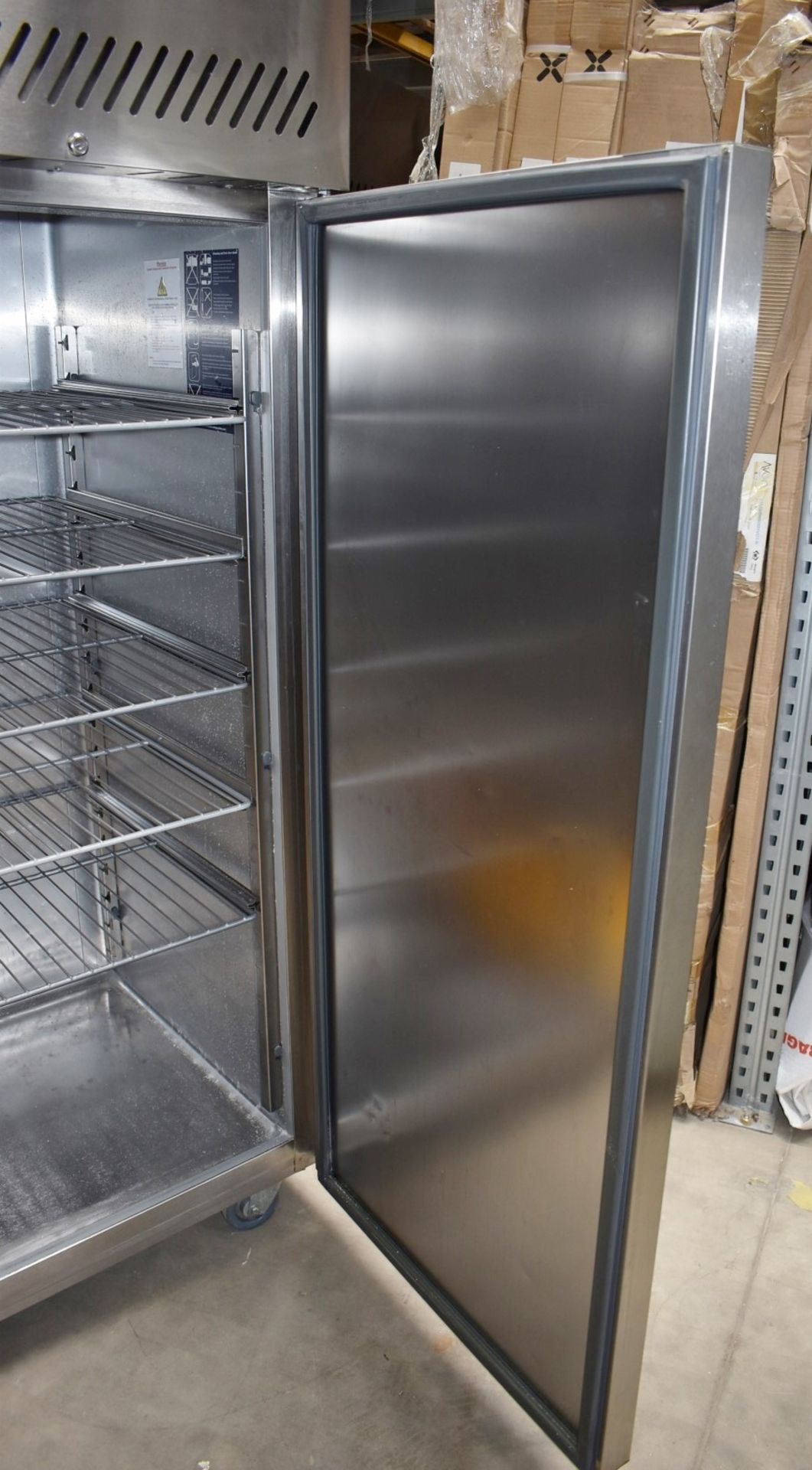 1 x Williams Double Door Upright Refrigerator - Model MJ2SA - Complete With Internal Shelves - - Image 7 of 15