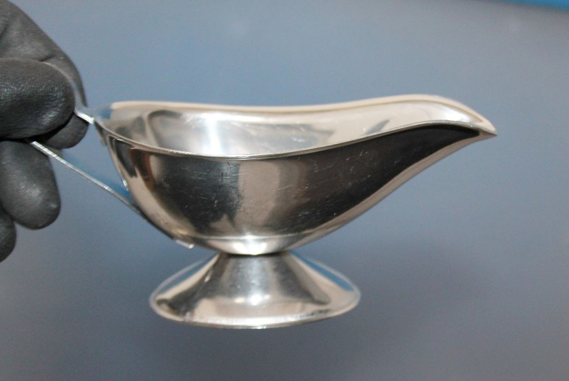 30 x Assorted Silver-Plated Sauce Boats - The Majority Strong and Woodhatch Branded - Recently - Image 5 of 8