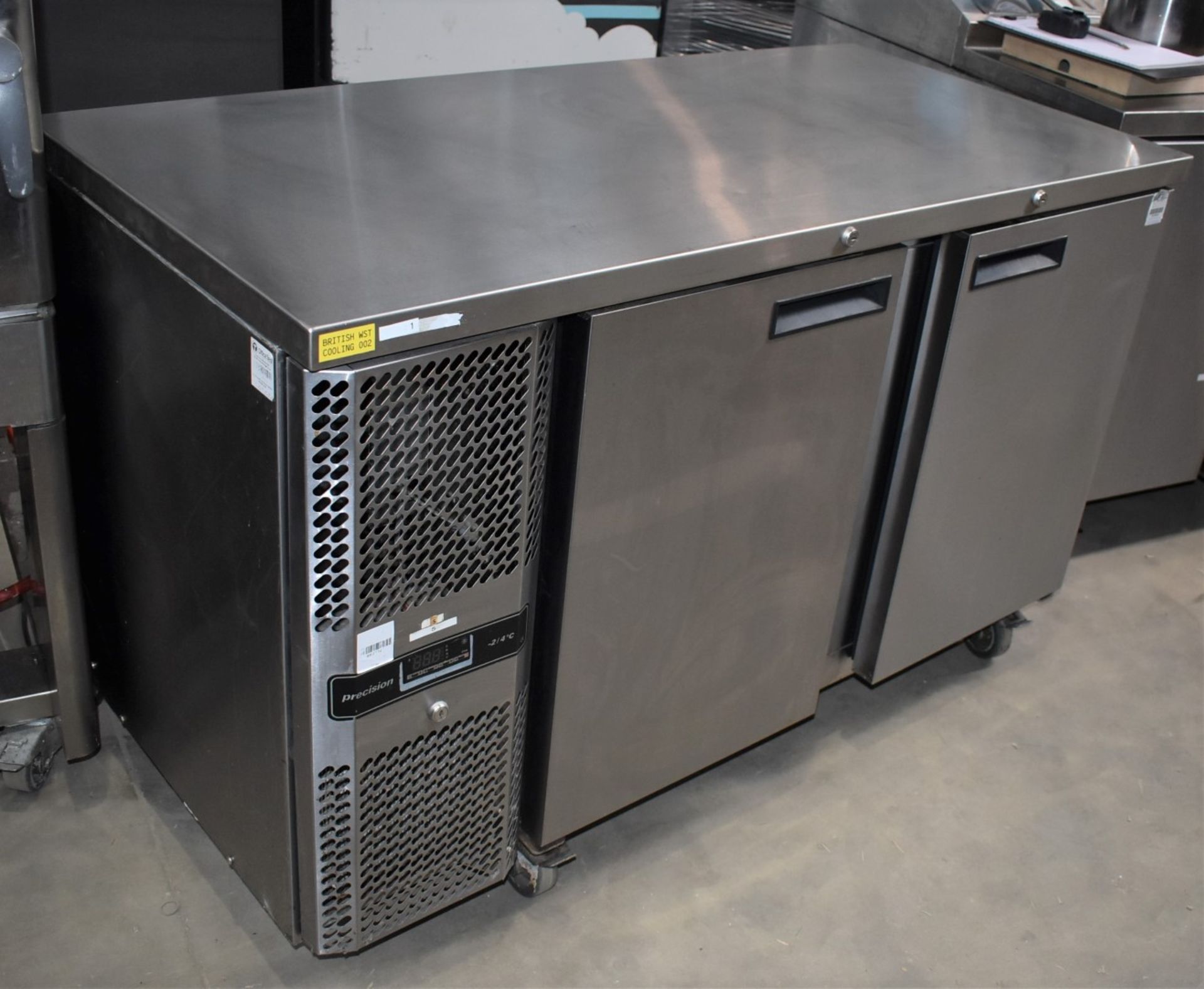 1 x Precision Two Door Countertop Refrigerator - Model MCU 211 - Dimensions: H87 x W134 x D65 cms - Image 6 of 12
