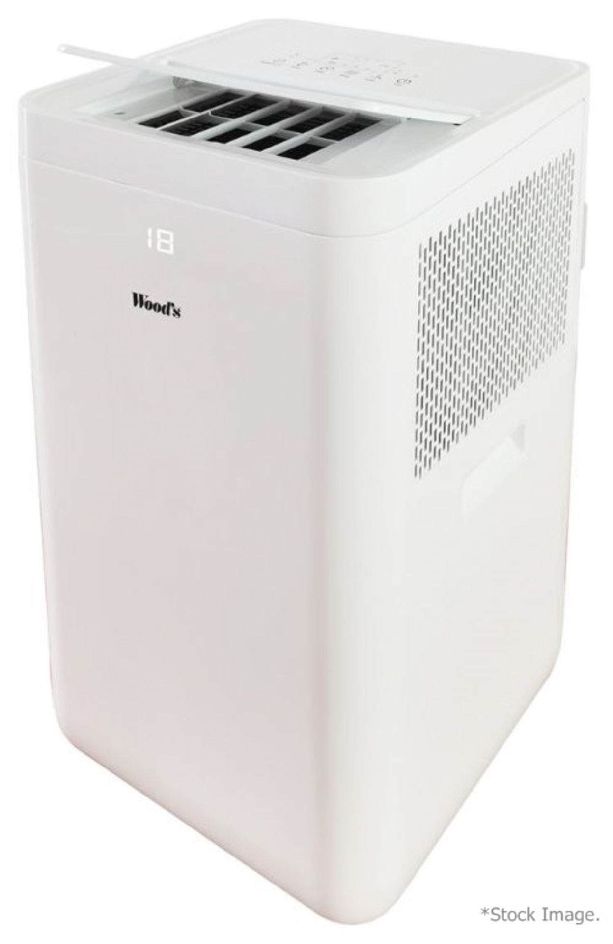 1 x WOOD'S 'Milan' 9K Portable Air Conditioner - Original RRP £399.99 - Unused Boxed Stock - Image 2 of 3