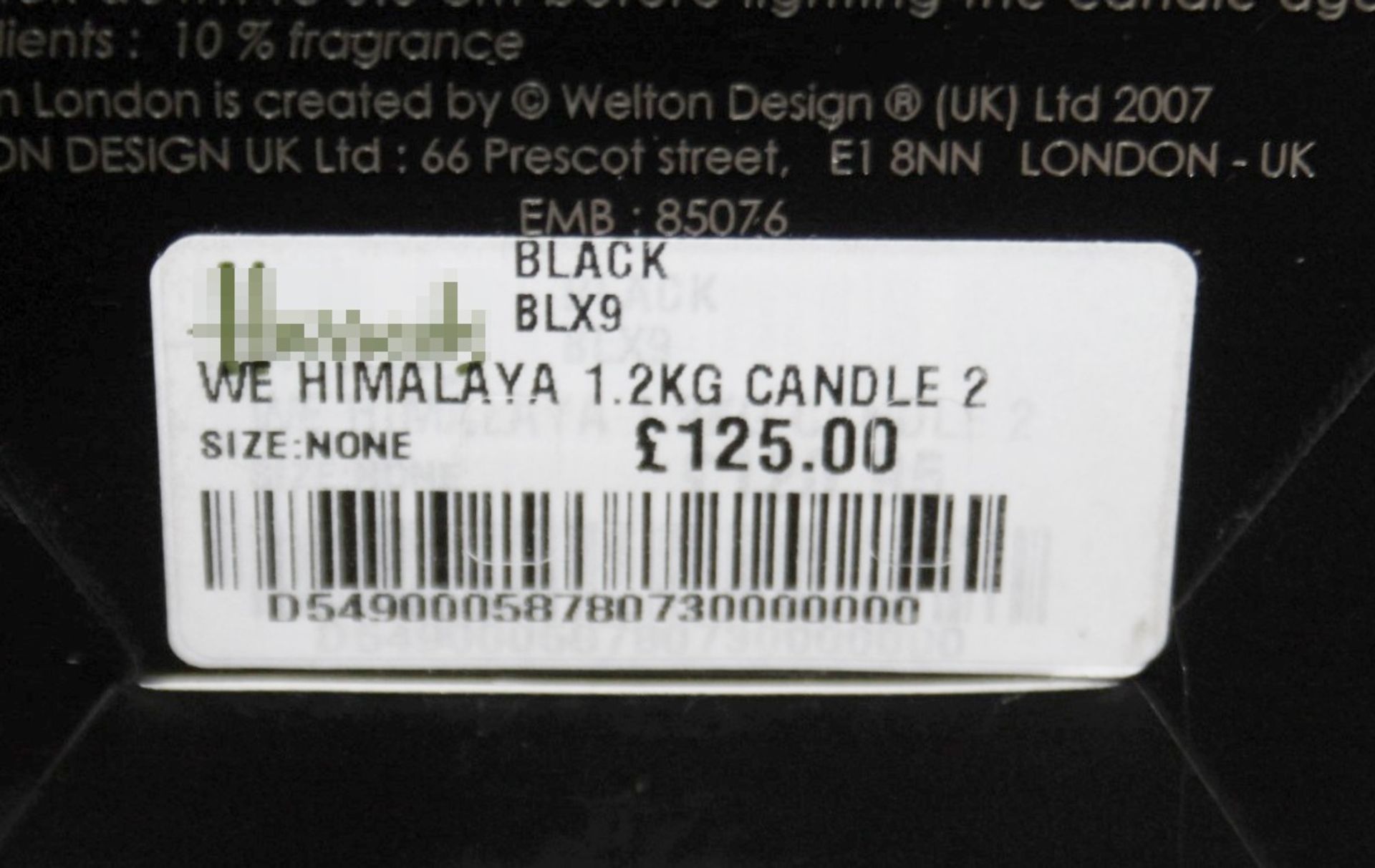1 x WELTON 'Himalaya' 1.2Kg Luxury Scented Candle - Boxed Stock - Original RRP £125.00 - Image 6 of 7