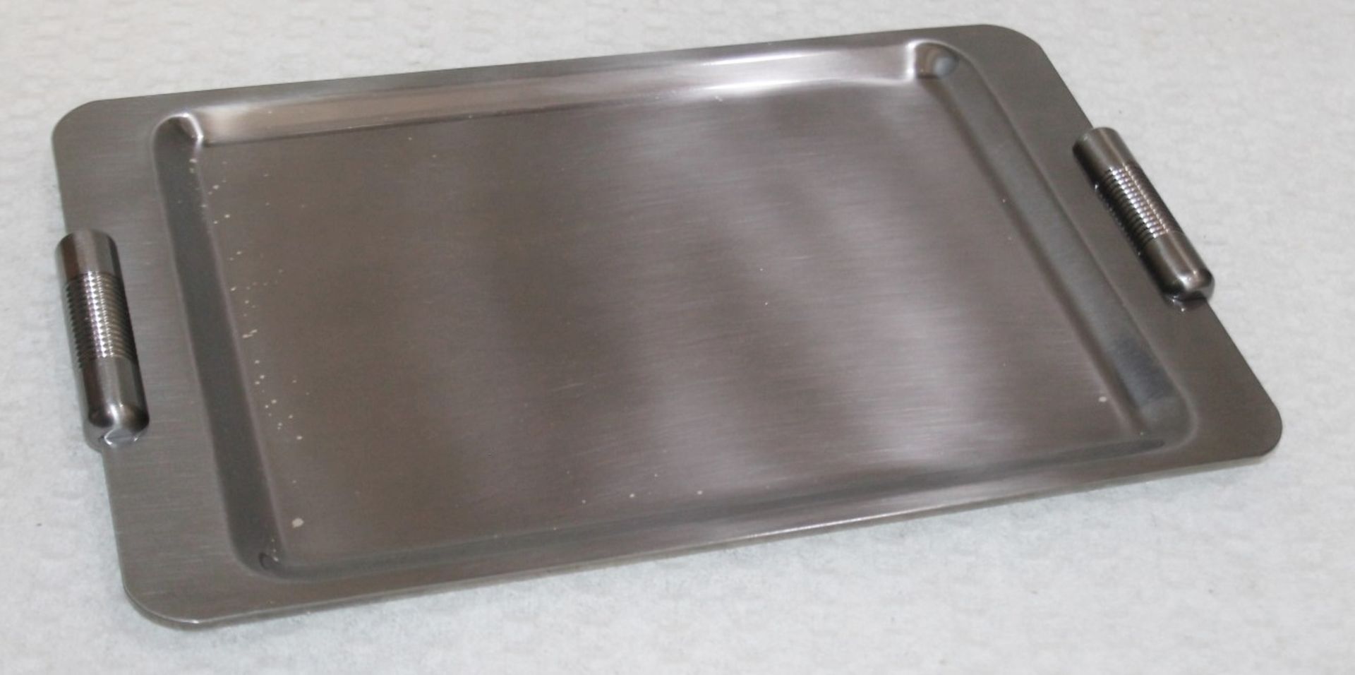 1 x ZODIAC Designer Tray With A Dark Nickel Finish - Original Price £439.00 - Ref: 5332914/HAS1171/ - Image 2 of 6
