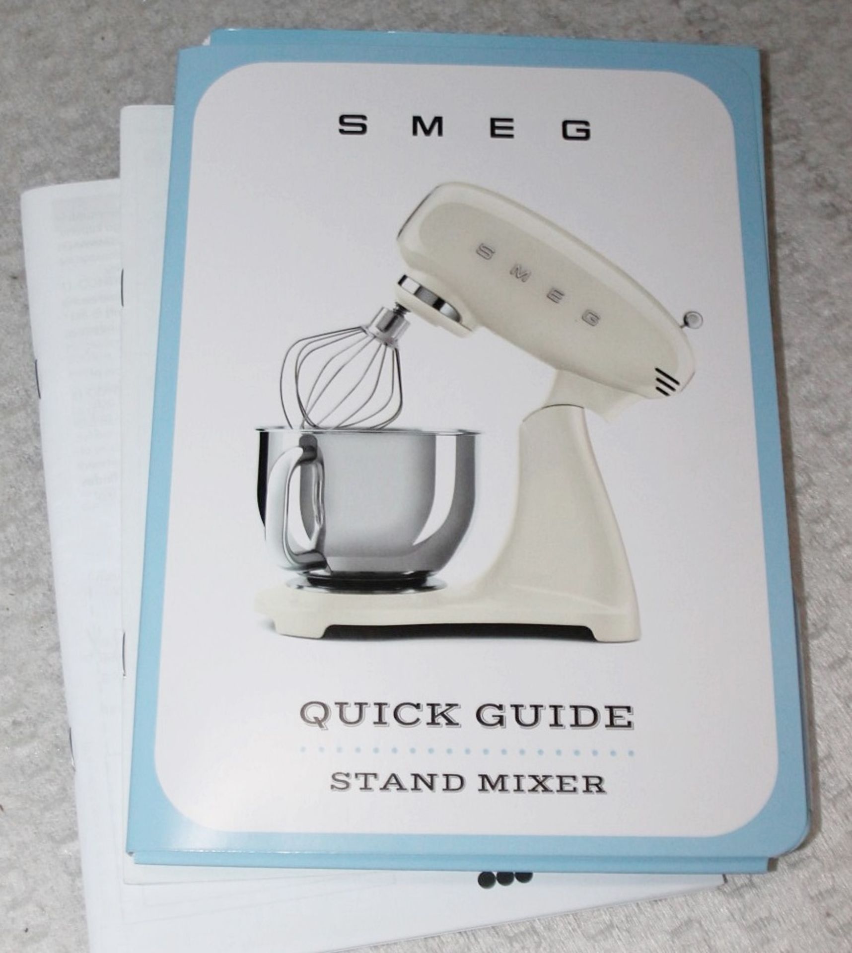 1 x SMEG 50'S Style Stand Mixer In Pale Blue (4.8L) Original Price £449.00 - Ex-Display - CL987 - - Image 8 of 14
