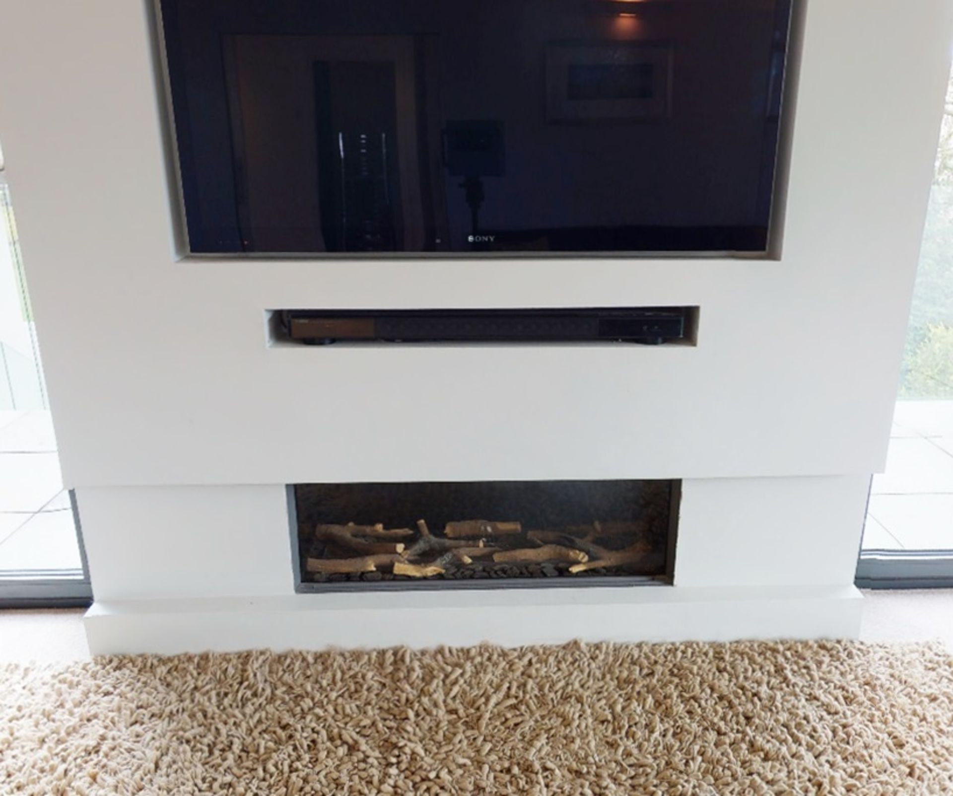 1 x DRU Metro 100XT Letterbox Hole-In-The-Wall Gas Fire - Ref: 1st/Flr - Original RRP £3,500 - Image 6 of 7