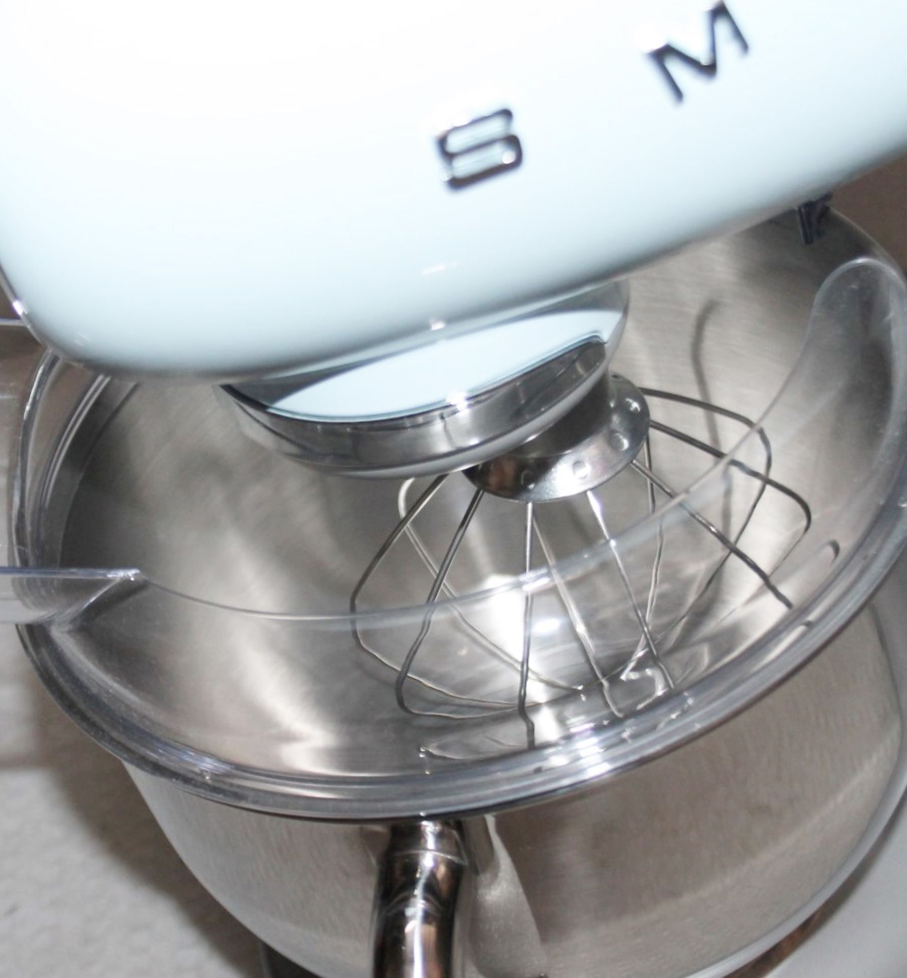1 x SMEG 50'S Style Stand Mixer In Pale Blue (4.8L) Original Price £449.00 - Ex-Display - CL987 - - Image 7 of 14
