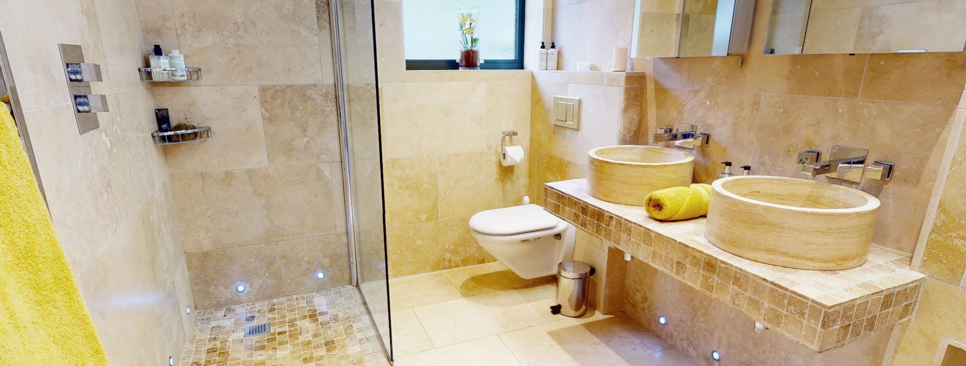 Contents Of A Luxury En-suite Bathroom With Shower - Ref: MAIN/BTH - CL775 - NO VAT ON THE HAMMER