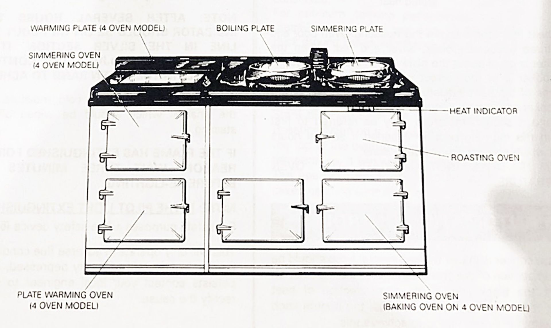 1 x AGA Gas 4-Oven Range Cooker With Twin Cast-Iron Hotplates And 4-Burner Hob - Dark Brown - NO VAT - Image 10 of 11