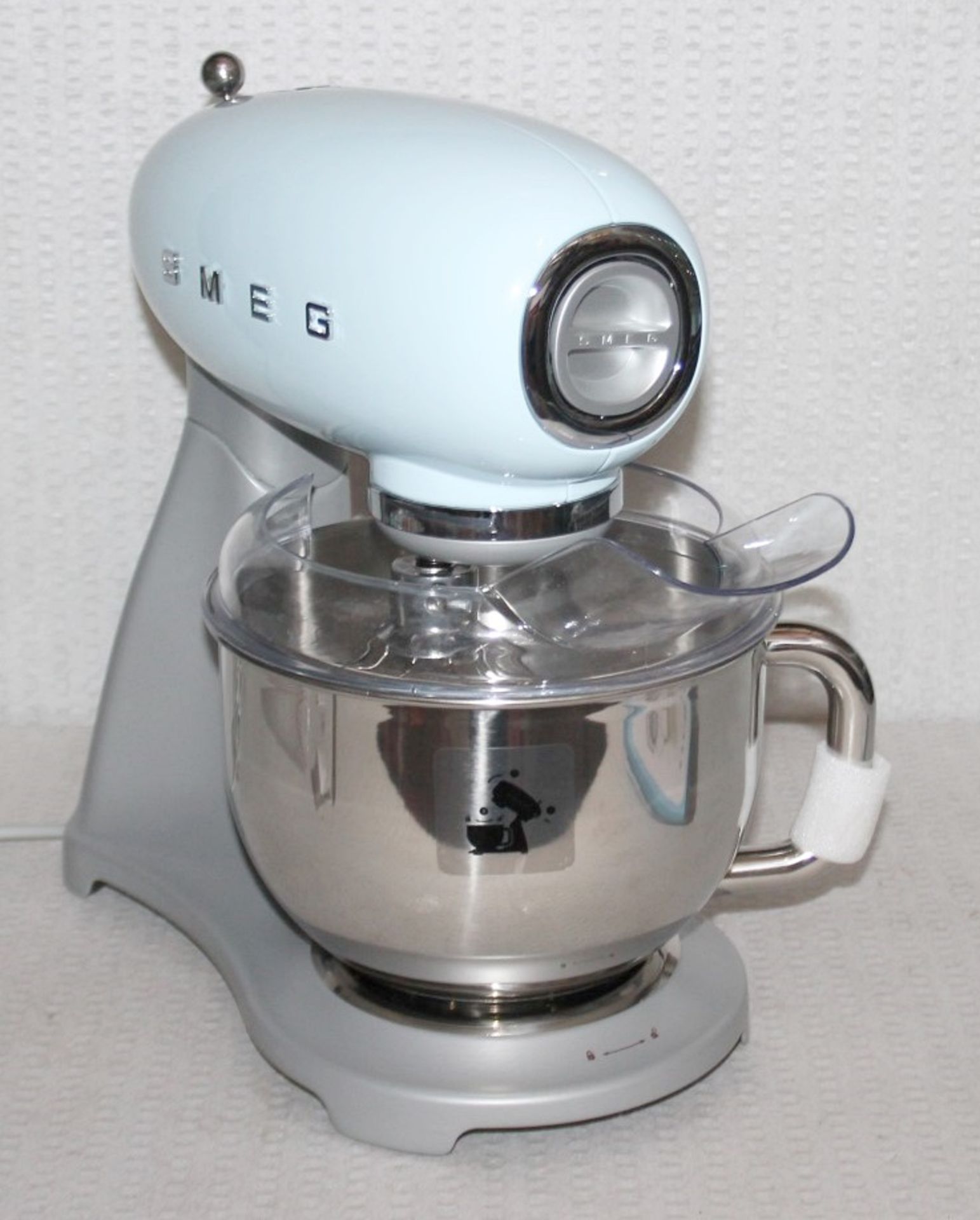 1 x SMEG 50'S Style Stand Mixer In Pale Blue (4.8L) Original Price £449.00 - Ex-Display - CL987 - - Image 5 of 14