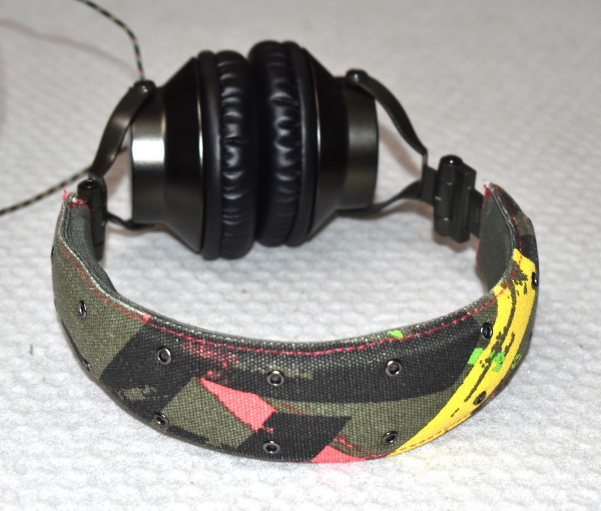 1 x House of Marley Rasta Revolution On Ear Headphones - Includes Original Box - Light Use Only - - Image 5 of 9