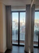 2 x Pairs Of Bespoke Premium Quality Lined Curtains - Ref: LNG - CL780 - NO VAT ON THE HAMMER -
