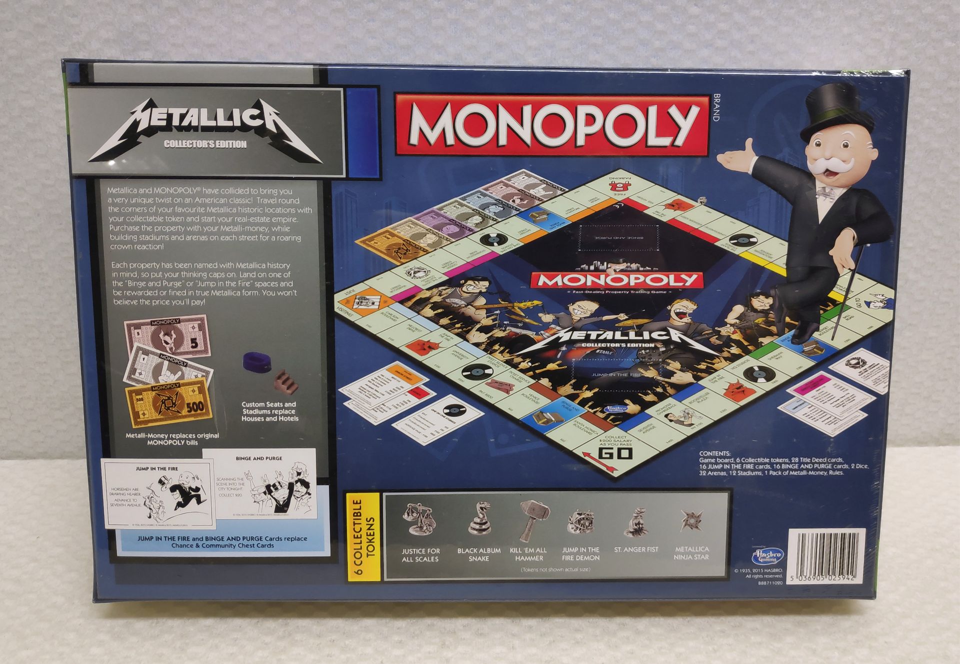 1 x Metallica Collector's Edition Monopoly - New/Sealed - Image 3 of 8