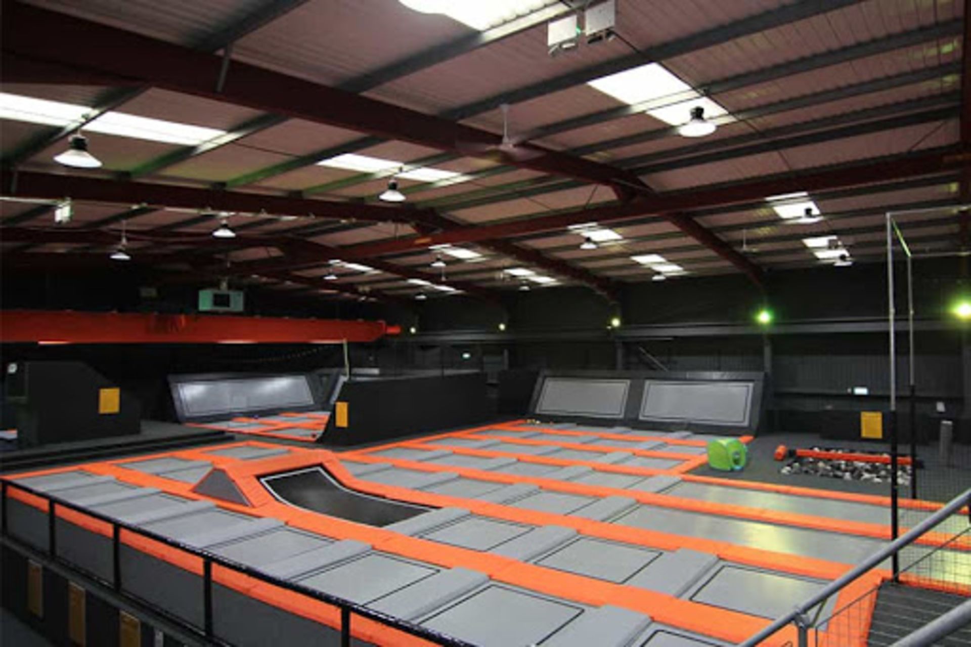 1 x Large Trampoline Park - Disassembled - Includes Dodgeball Arena And Jump Tower - CL766  - - Image 64 of 99