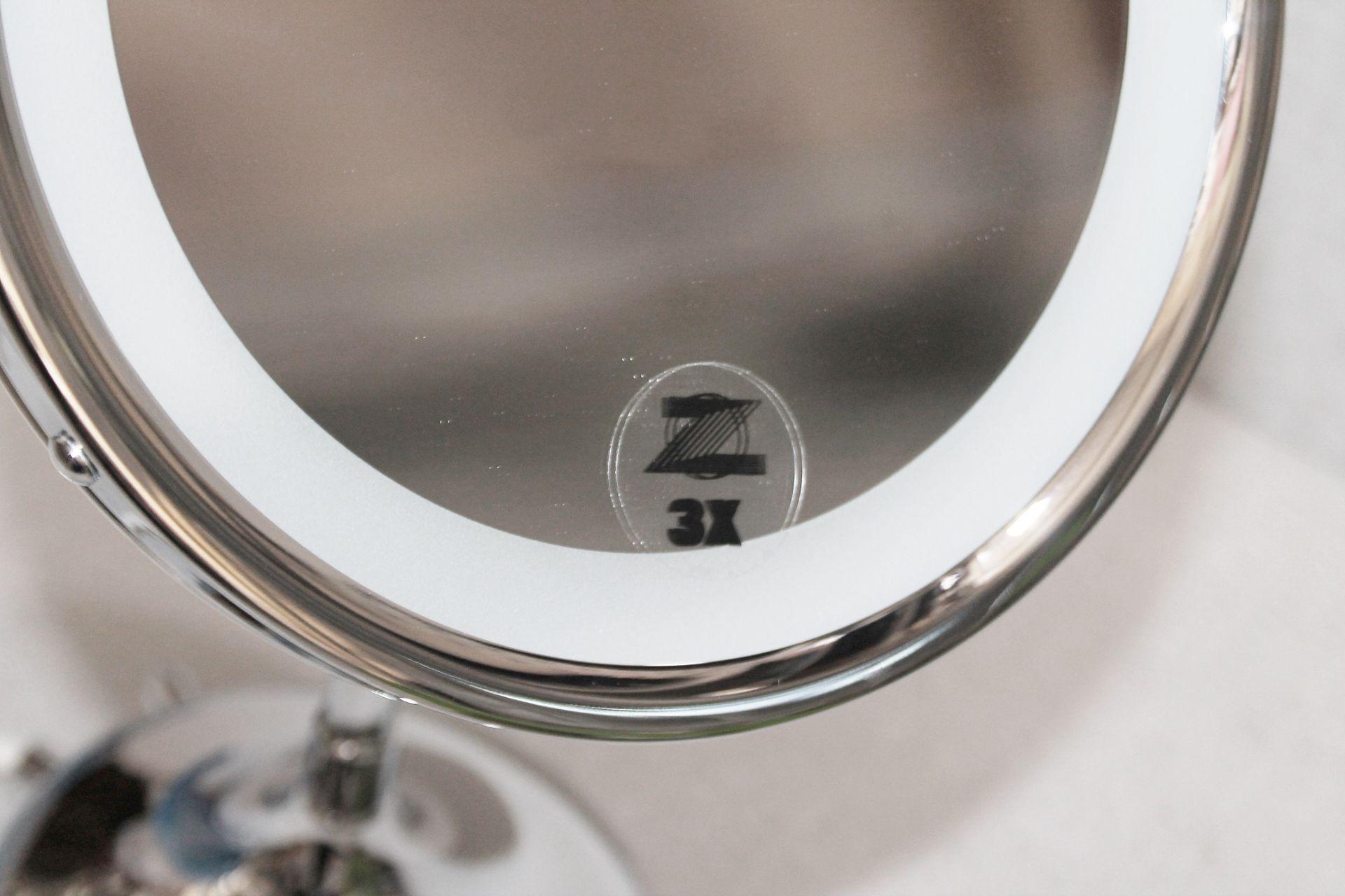1 x ZODIAC Luxury Illuminated Stand Mirror Featuring 3x Magnification - Original Price £1,000 - Image 9 of 9