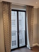 2 x Assorted Pairs Of Bespoke Premium Quality Lined Curtains - Ref: GR123+GR129