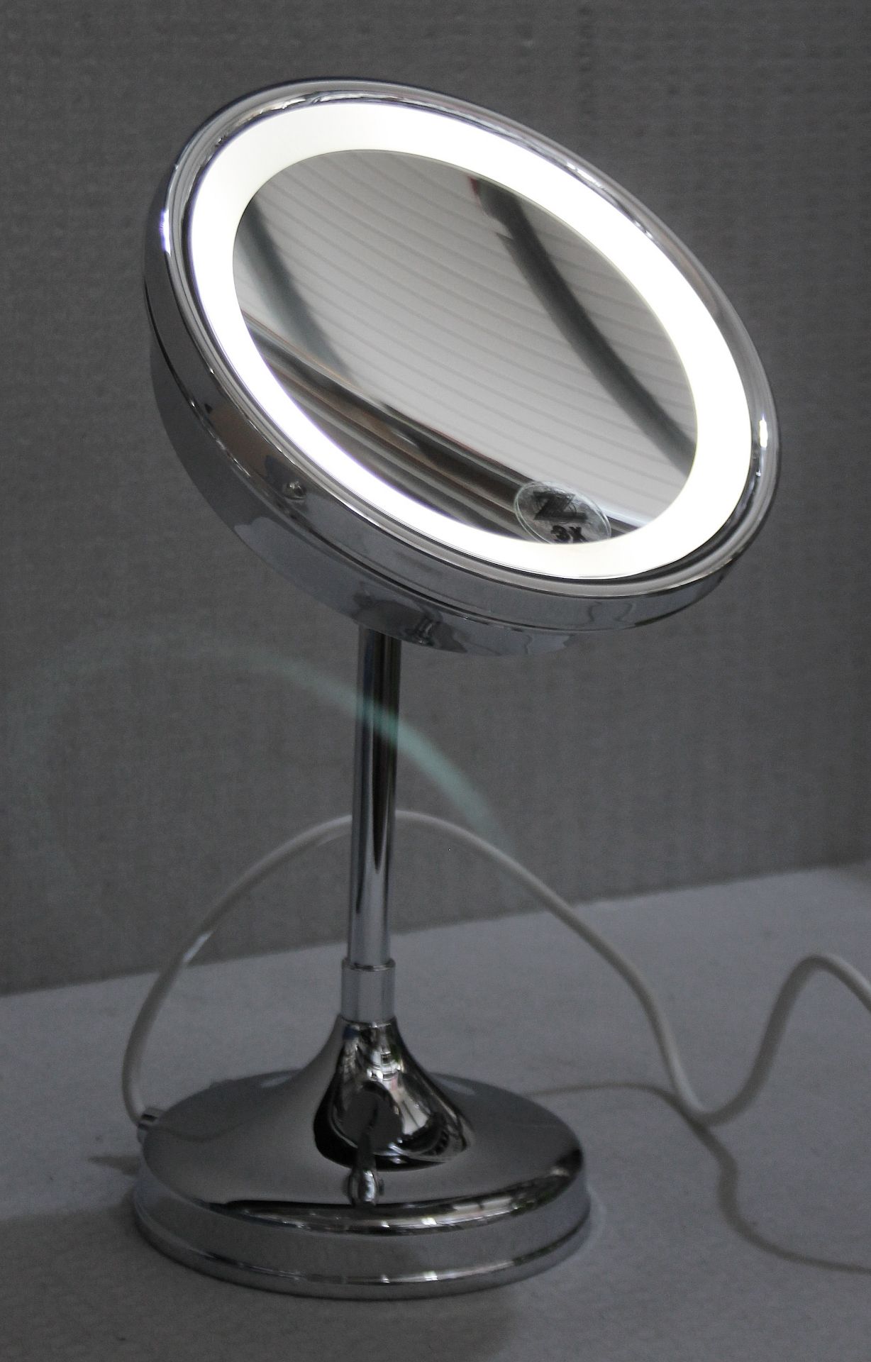 1 x ZODIAC Luxury Illuminated Stand Mirror Featuring 3x Magnification - Original Price £1,000 - Image 3 of 9