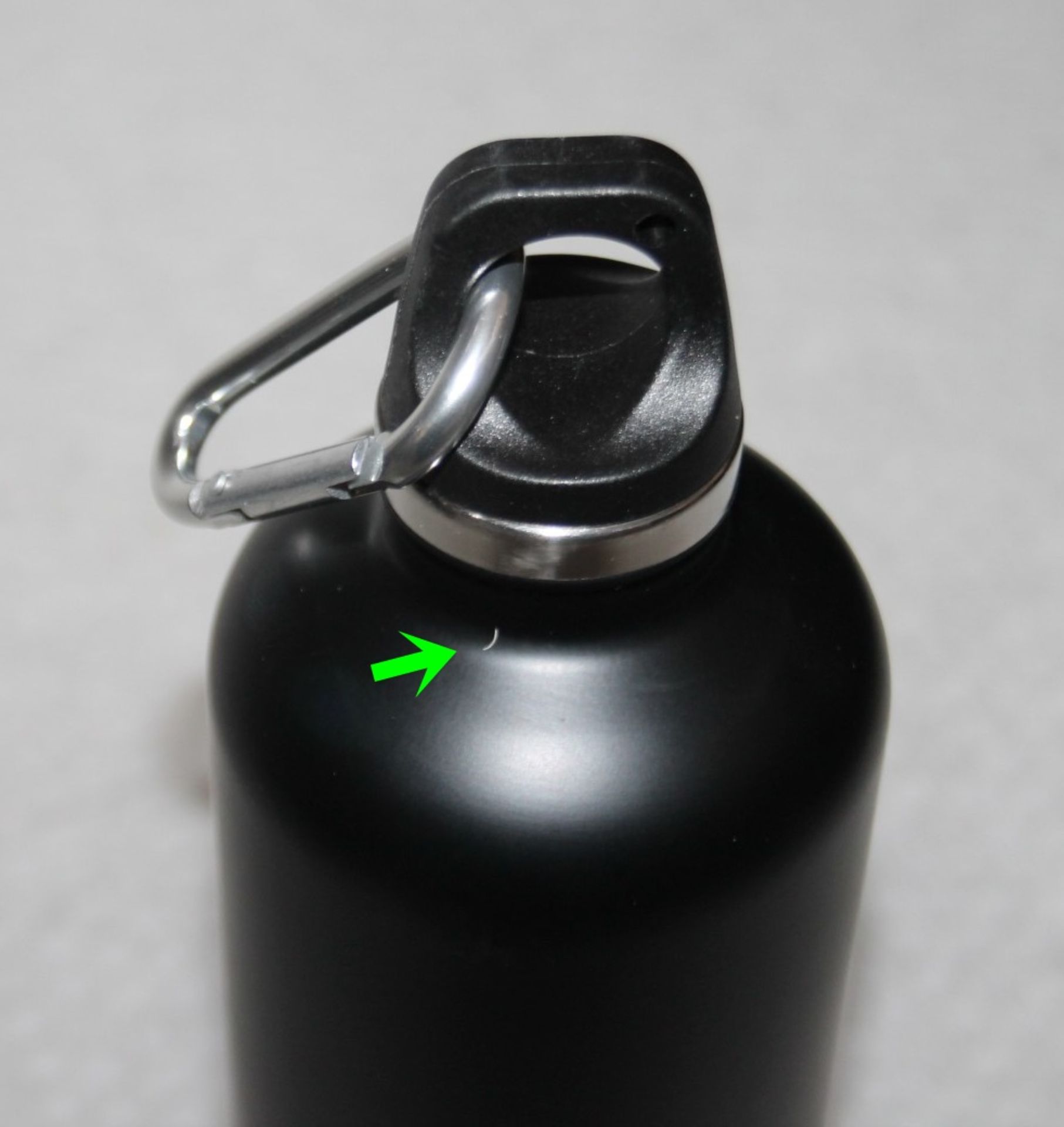 1 x PRADA Stainless Steel Water Bottle In Black, 500 ml - Original Price £90.00 - Unused Boxed Stock - Image 5 of 6