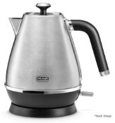 1 x DE LONGHI Distinta X Kettle - Silver - Orignal Price £149.99 - Unused Boxed Stock - Ref: