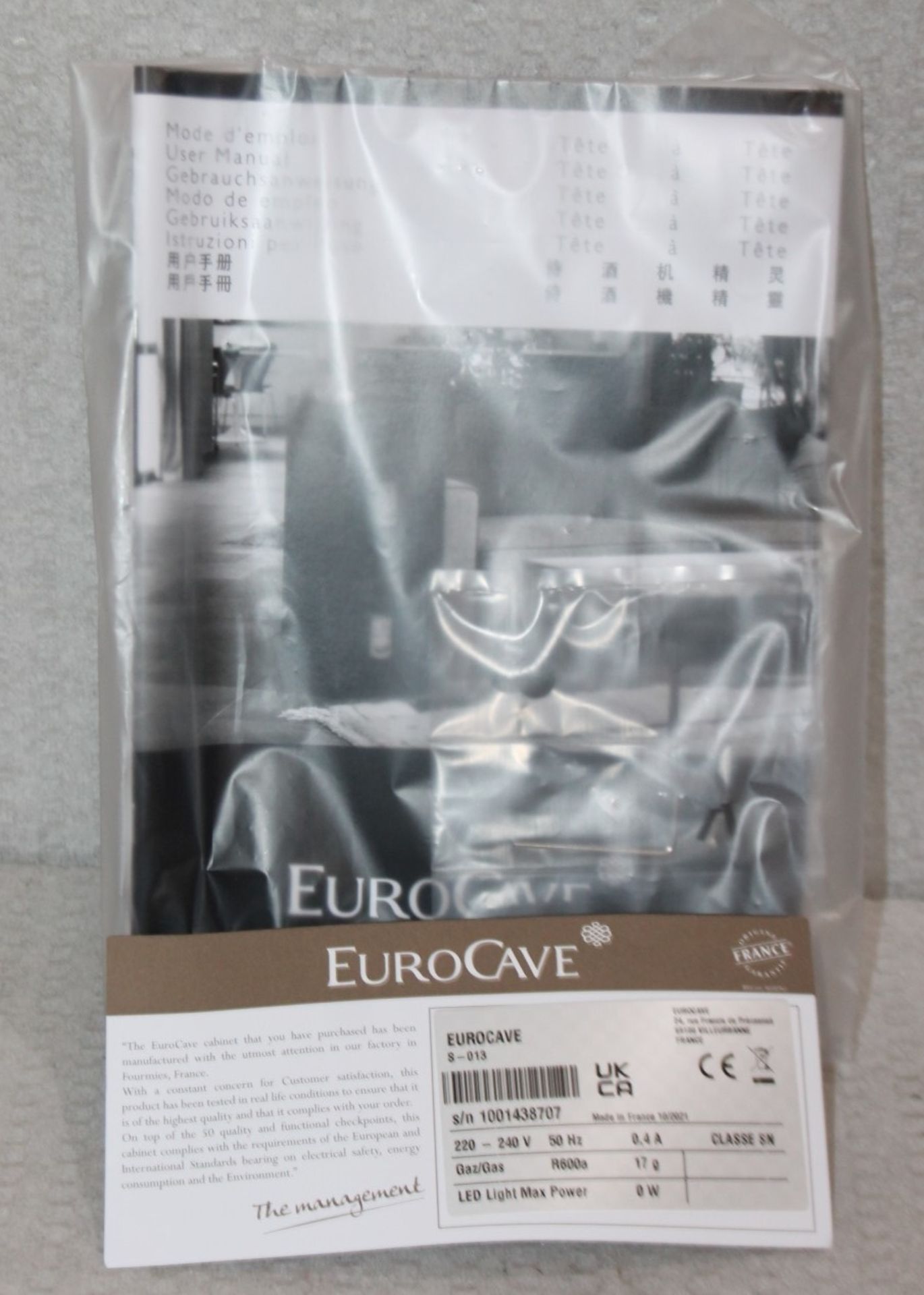 1 x EUROCAVE 'Tete A Tete' Wine Chiller Cabinet - Unused Boxed Stock - Original RRP £1,637 - Image 14 of 15