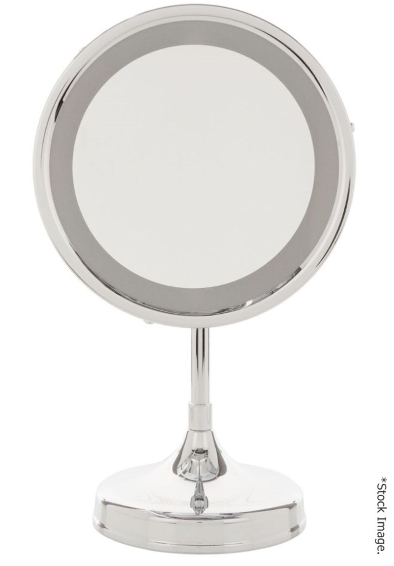 1 x ZODIAC Luxury Illuminated Stand Mirror Featuring 3x Magnification - Original Price £1,000 - Image 2 of 9