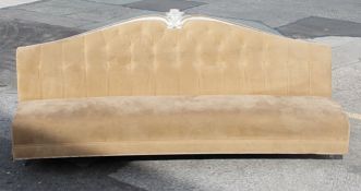 1 x Large CHRISTOPHER GUY Designer Sofa Section With Carved Wooden Details