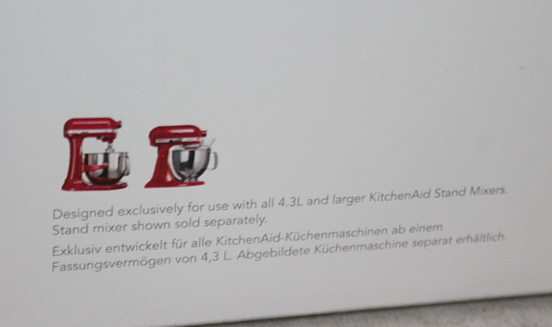 1 x KITCHENAID Artisan Ice Cream Maker Attachment - Unused Boxed Stock - Original Price £118.95 - Image 7 of 7