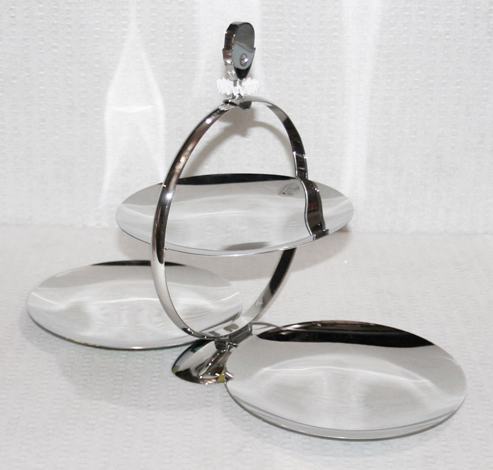 1 x ALESSI Fatman Folding Cake Stand - Original Price £260.00 - Ref: 3042990/HAS1224/WH2/C4 - - Image 4 of 12