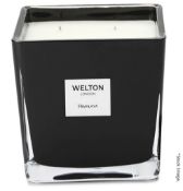 1 x WELTON 'Himalaya' 1.2Kg Luxury Scented Candle - Boxed Stock - Original RRP £125.00