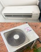 1 x Mitsubishi Split Type Air Conditioning Unit With Blu Science Virus Protection