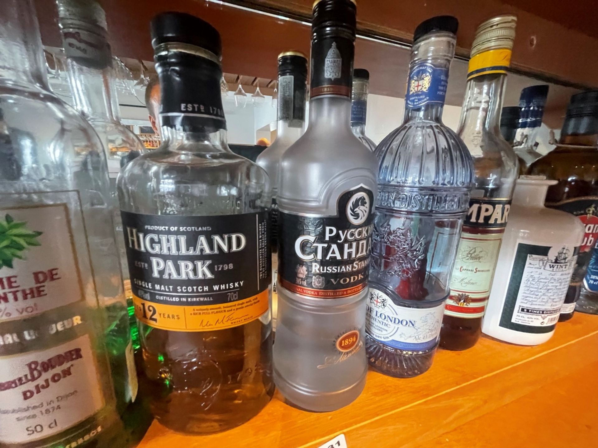13 x Bottles of Various Spirits Including Sambuca, Vodka, Whisky, Gin, Rum and More - Part Used Open - Image 6 of 14