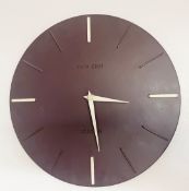 1 x Thomas Kent Wall Clock - Ref: JMR108C - CL782 - Location: Leicester, LE2Collection Information: