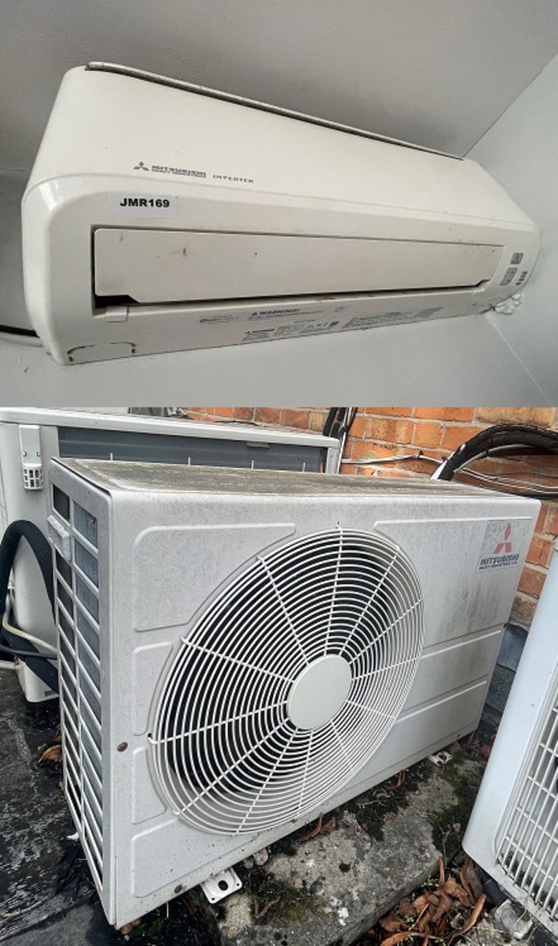 1 x Mitsubishi Split Type Air Conditioning Unit With Blu Science Virus Protection - 2018 Model