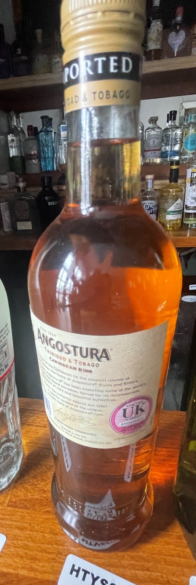 1 x Bottle of Angostura Aged Rum - New / Sealed - Ref: HTYS215 - CL782 - Location: Leicester, - Image 5 of 5