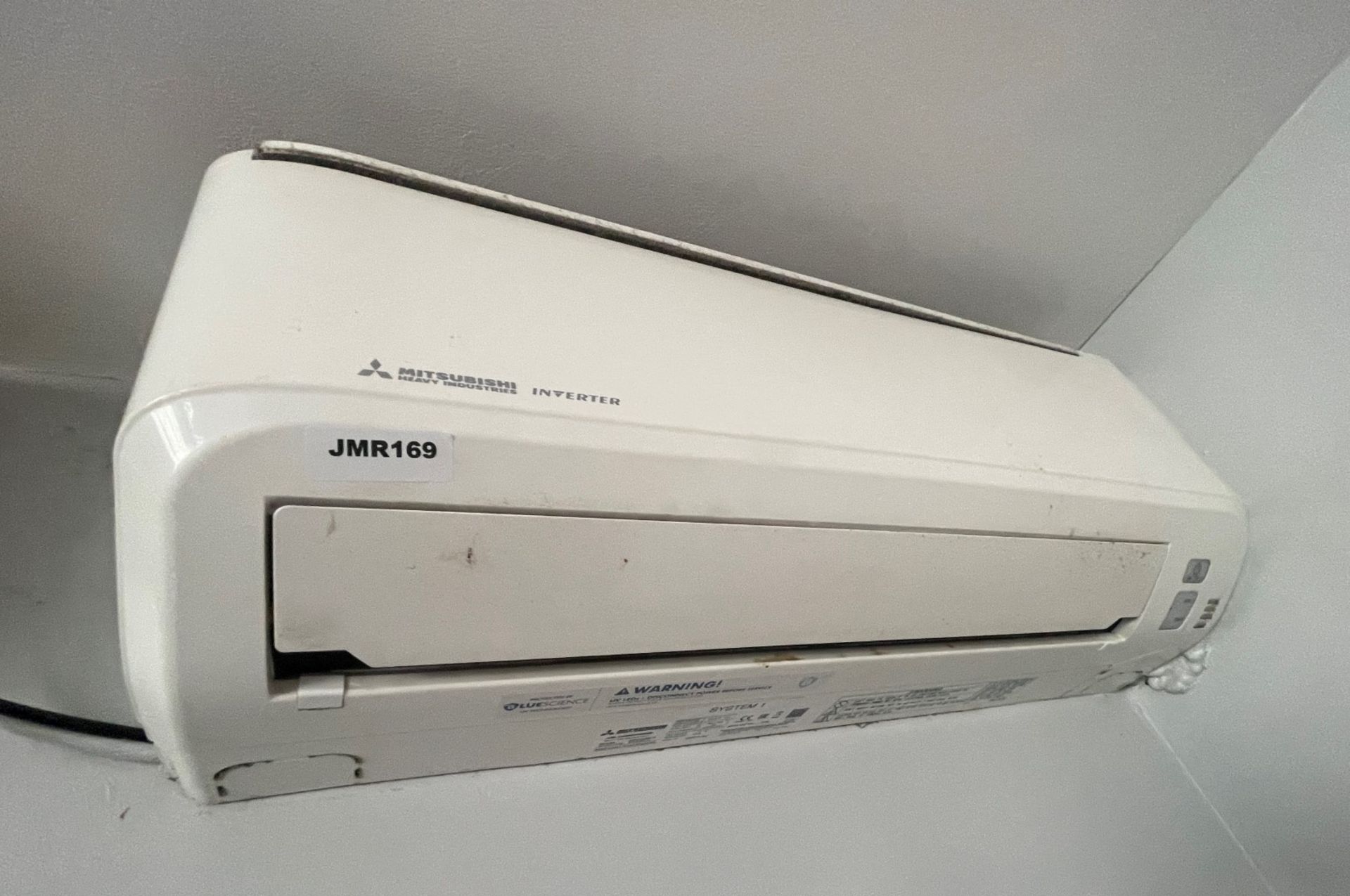 1 x Mitsubishi Split Type Air Conditioning Unit With Blu Science Virus Protection - 2018 Model - Image 3 of 8