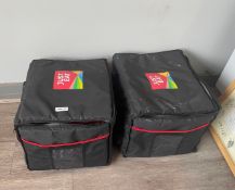 4 x Just Eat Insulated Food Delivery Bags - Ref: JMR - CL782 - Location: Leicester, LE2Collection