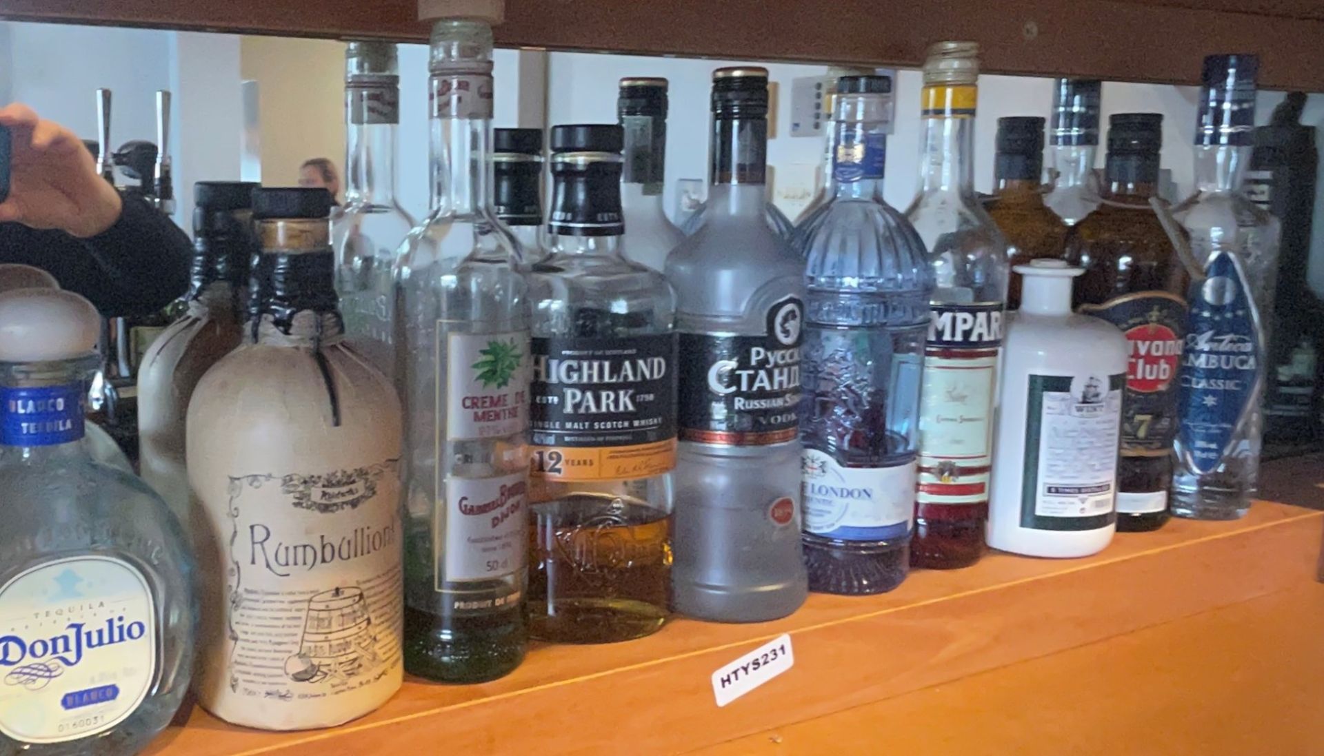 13 x Bottles of Various Spirits Including Sambuca, Vodka, Whisky, Gin, Rum and More - Part Used Open - Image 13 of 14