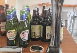22 x Bottles of Alcohol Including 9 x Bottles of Peroni and 13 x Old Mount Cider - Ref: HTYS223 -