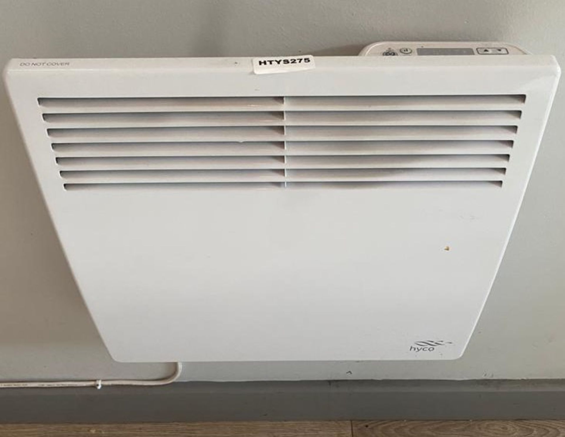 4 x Hyco Wall Mounted Digital Convector Heaters - Ref: HTYS275 - CL782 - Location: Leicester,