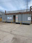 1 x Shipping Container Office - CL464 - Location: Liverpool L19