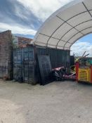 2 x Shipping Containers with Joining Canopy - CL464 - Location: Liverpool L19