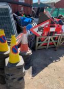 1 x Quantity Of Assorted Road Signs And Cones - CL464 - Location: Liverpool L19