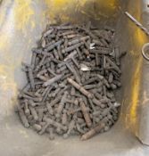 1 x Box Of Assorted Iron Parts - Box Not Included - Ref: 4 - CL464 - Location: Liverpool L19