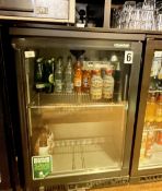 1 x Gamko Single Door Backbar Bottle Cooler - CL790 - Model MG1/150RG - CL790 - Location: Bradford