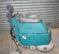 1 x Tennant T2 Floor Scrubber Dryer - Recently Removed From a Major Supermarket Environment -