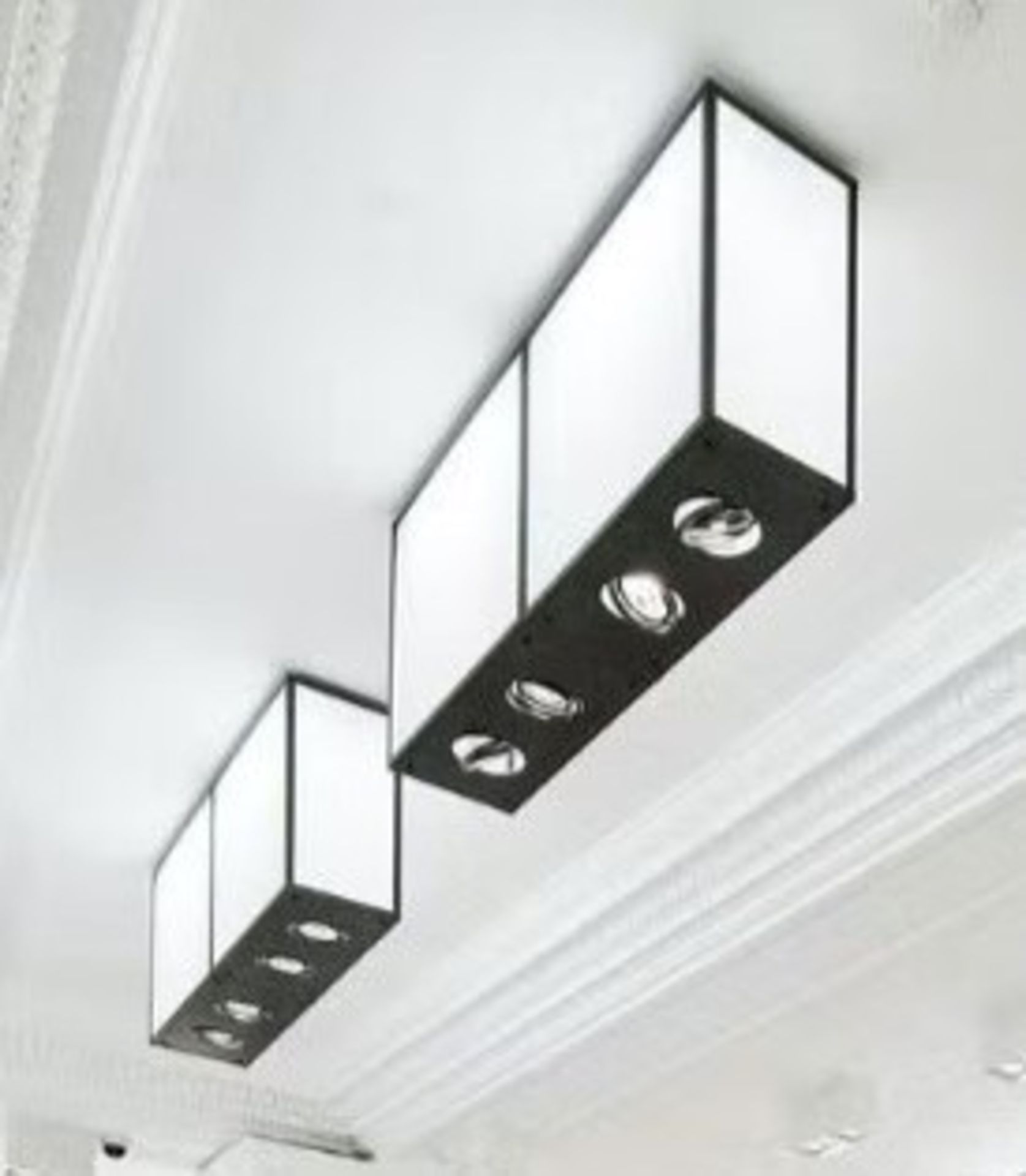 2 x Illuminated Decorative Ceiling Lights From a Famous London Department Store