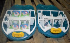 2 x Astroplast First Aid Boxes - CL010 - Ref: JPR120 WH2 - Location: Altrincham WA14