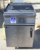 1 x Parry GDF Twin Tank Gas Fryer With Baskets - Current Model - RRP £2,400