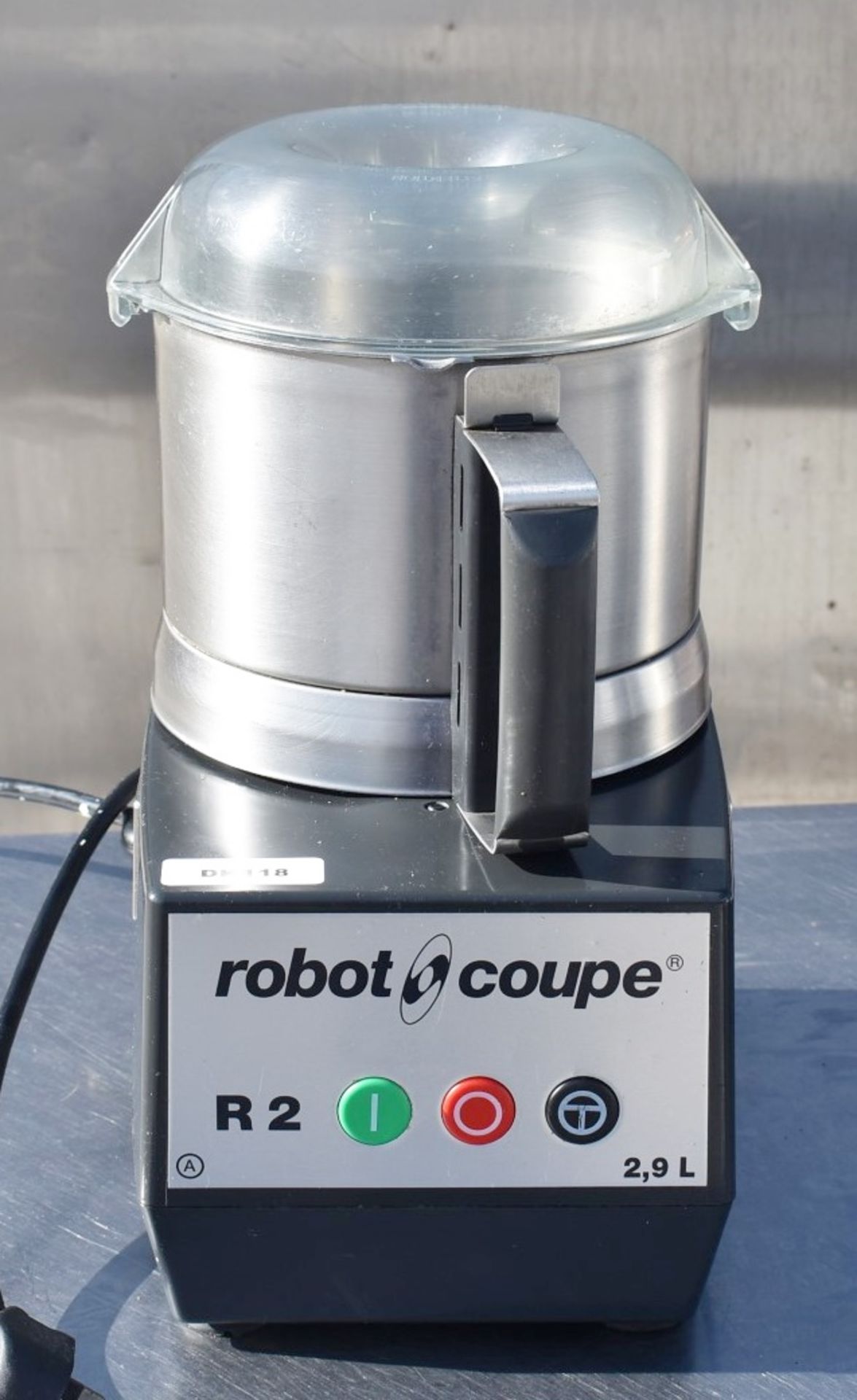 1 x Robot Coupe R2 Heavy Duty Cutter Blender - Recently Removed From a Dark Kitchen Environment - Image 2 of 9