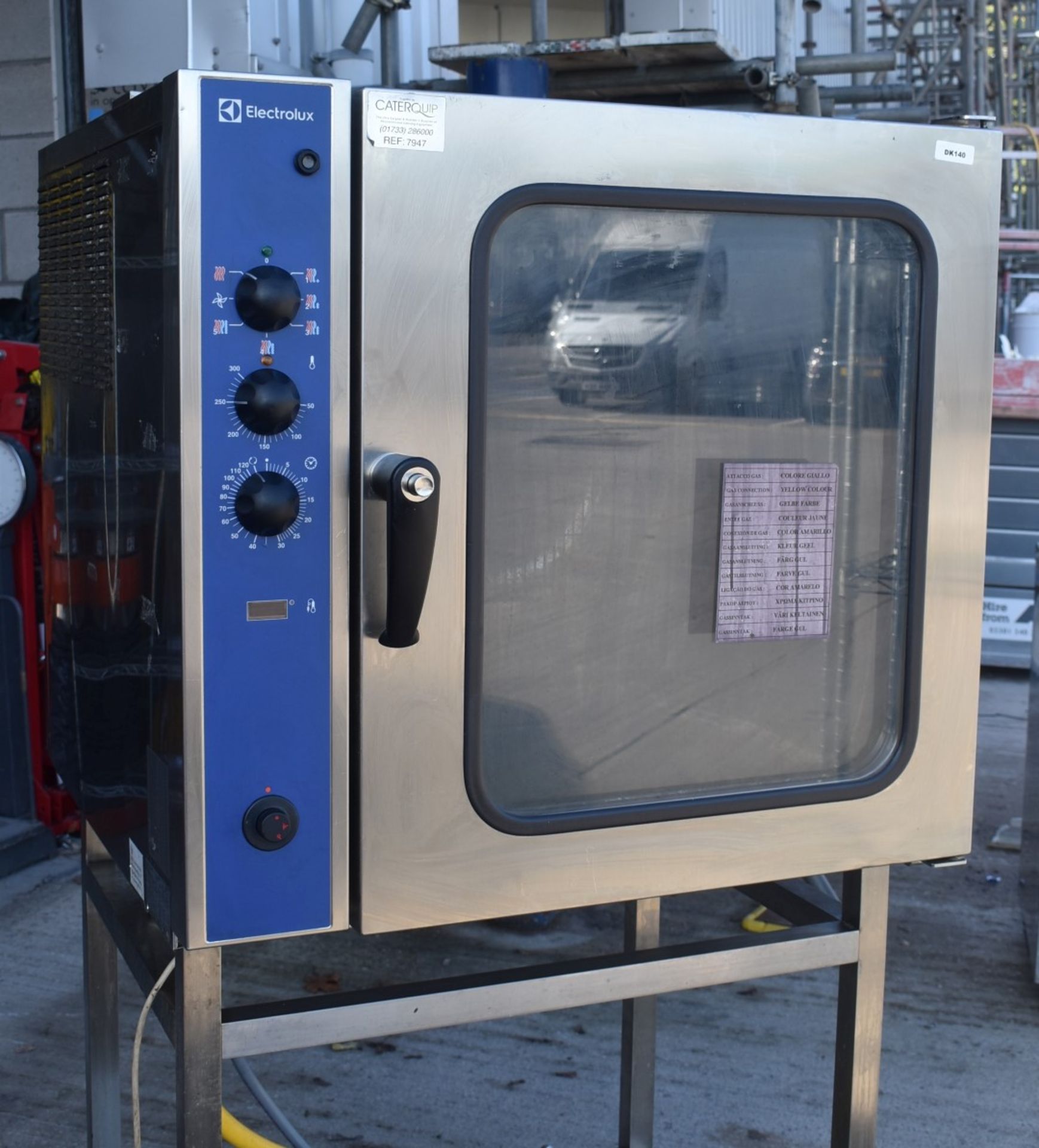 1 x Electrolux 10 Grid Convection Oven With Stand - 2020 Model - Type: ECFG101-0 - RRP £6,500 - Image 2 of 13